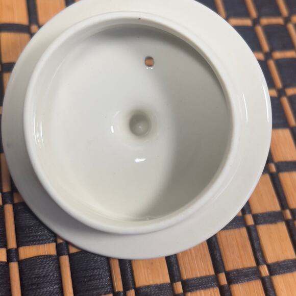 Vintage Asian Cherry Blossom Japanese Small Teapot with 4 Teacups Porcelain - Picture 15 of 16